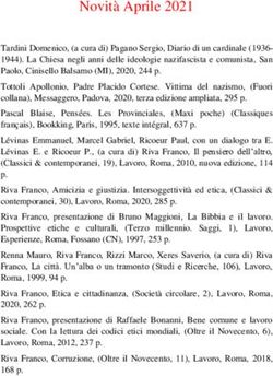 Novit&agrave; Aprile 2021 - Pontificia Facolt&agrave; Teologica "San ...