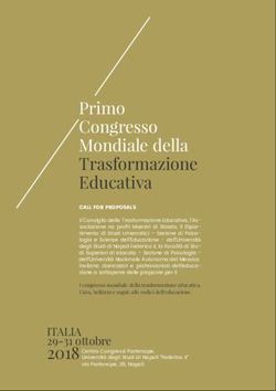Primo Congresso Mondiale della Trasformazione Educativa - Maestri di Strada