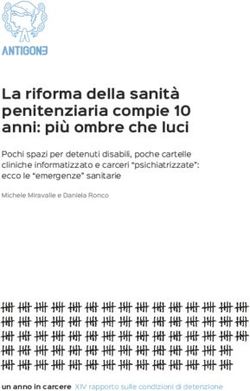 La riforma della sanit&agrave; penitenziaria compie 10 anni: pi&ugrave; ombre che luci