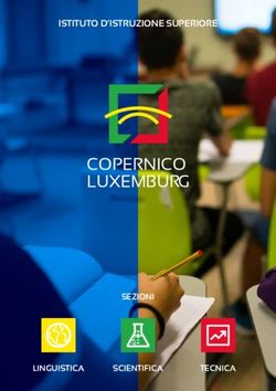 COPERNICO LUXEMBURG - ISTITUTO D'ISTRUZIONE SUPERIORE - SEZIONI LINGUISTICA - IIS Copernico-Luxemburg