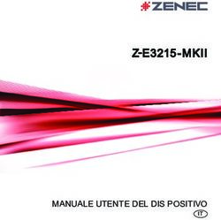 Z-E3215-MKII - MANUALE UTENTE DEL DIS POSITIVO IT - Zenec