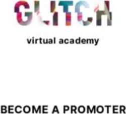 BECOME A PROMOTER virtual academy - Recontemporary