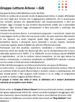 GRUPPO LETTURA ARLUNO - GDL