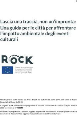 Lascia una traccia, non un'impronta: Una guida per le città per affrontare l'impatto ambientale degli eventi culturali