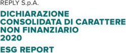 DICHIARAZIONE CONSOLIDATA DI CARATTERE NON FINANZIARIO 2020 ESG REPORT - REPLY S.p.A.