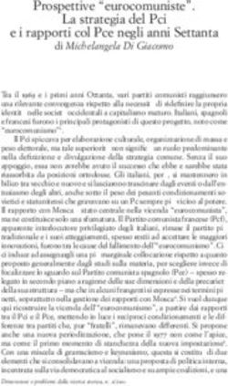 Prospettive "eurocomuniste". La strategia del Pci e i rapporti col Pce negli anni Settanta