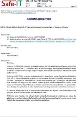 GROUND ROLLOVER SAFE-IT SAFETY BULLETIN - Date: SB n : ENAC
