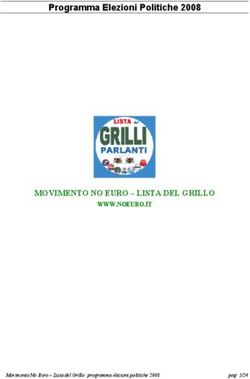 Programma Elezioni Politiche 2008 - MOVIMENTO NO EURO - LISTA DEL GRILLO WWW.NOEURO.IT