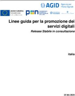Linee guida per la promozione dei servizi digitali - Release Stabile in consultazione - Docs Italia
