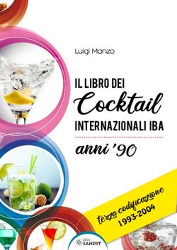 Cocktail anni '90 internazionali IBA - Il libro dei - AIBM Project