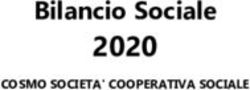 2020 Bilancio Sociale - COSMO SOCIETA' COOPERATIVA SOCIALE