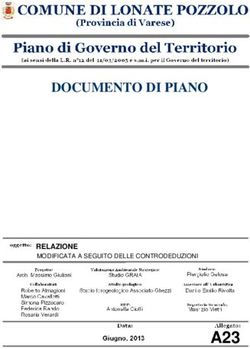 DOCUMENTO DI PIANO - RELAZIONE MODIFICATA A SEGUITO DELLE CONTRODEDUZIONI - COMUNEDILONATEPOZZOLO(VA) DOCUMENTODIPIANO - COMUNE DI LONATE POZZOLO