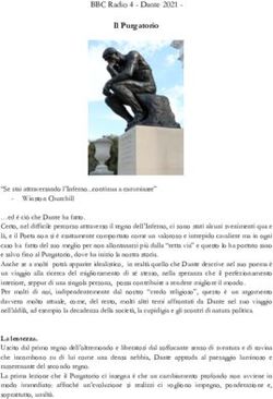 Il Purgatorio BBC Radio 4 - Dante 2021 - Liceo Marinelli