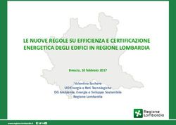 LE NUOVE REGOLE SU EFFICIENZA E CERTIFICAZIONE ENERGETICA DEGLI EDIFICI IN REGIONE LOMBARDIA - Brescia, 10 febbraio 2017 Valentina Sachero UO ...