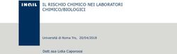 IL RISCHIO CHIMICO NEI LABORATORI CHIMICO/BIOLOGICI - Dott.ssa Lidia Caporossi Universit&agrave; di Roma Tre, 20/04/2018 - Amazon S3