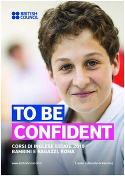 TO BE CONFIDENT CORSI DI INGLESE ESTATE 2019 BAMBINI E RAGAZZI, ROMA - www.britishcouncil.it