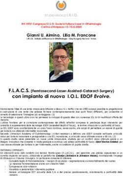 Con impianto di nuova I.O.L. EDOF Evolve - F.L.A.C.S. (Femtosecond-Laser-Assisted-Cataract-Surgery) - IOL Division