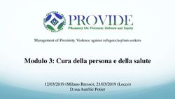Modulo 3: Cura della persona e della salute - 12/03/2019 (Milano Bresso), 21/03/2019 (Lecco) - Telefono Donna