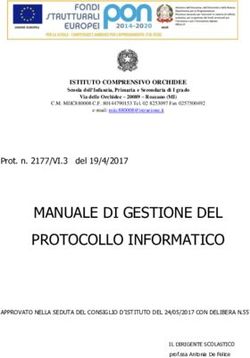 MANUALE DI GESTIONE DEL PROTOCOLLO INFORMATICO - Istituto ...