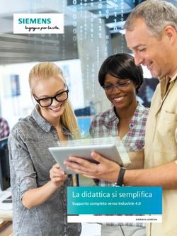La didattica si semplifica - Supporto completo verso Industrie 4.0 siemens.com/sce - Industrial Automation