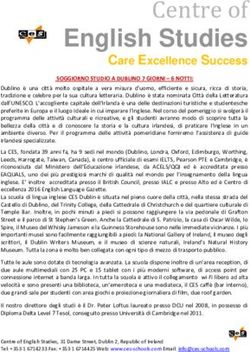 Centre of English Studies Care Excellence Success - Liceo Cannizzaro
