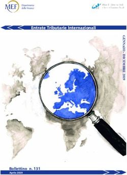Entrate Tributarie Internazionali - Bollettino n. 131 - Dipartimento ...