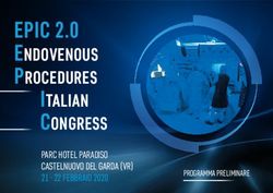 EPIC 2.0 ENDOVENOUS PROCEDURES ITALIAN CONGRESS - Amnol