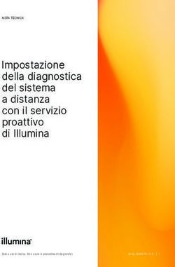 Impostazione della diagnostica del sistema a distanza con il servizio proattivo di Illumina - NOTA TECNICA