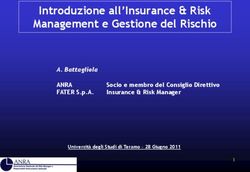 Introduzione all'Insurance & Risk Management e Gestione del Rischio - A. Battagliola