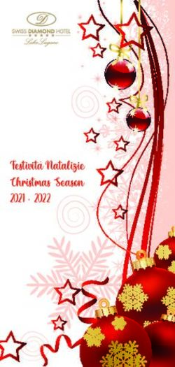 Festivita' Natalizie Christmas Season 2021 2022 - Swiss ...