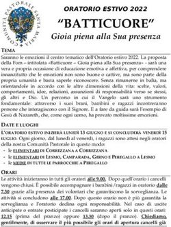 "BATTICUORE" Gioia piena alla Sua presenza - 4 Campanili Lesmo