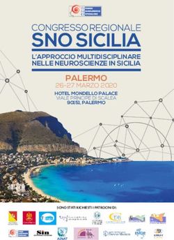 PALERMO L'APPROCCIO MULTIDISCIPLINARE NELLE NEUROSCIENZE IN SICILIA - 26-27 MARZO 2020 - More Comunicazione