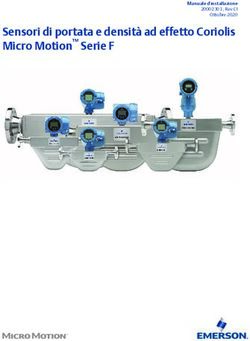 Sensori di portata e densit&agrave; ad effetto Coriolis Micro Motion Serie F