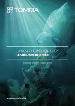 La nostra Competenza per le soluzioni di domani - Catalogo prodotti e applicazioni - TOMRA