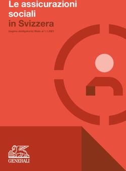 Le assicurazioni sociali in Svizzera - (regime obbligatorio) Stato al 1.1.2021 - Generali