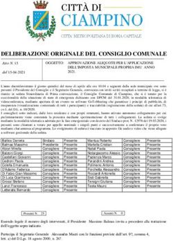 DELIBERAZIONE ORIGINALE DEL CONSIGLIO COMUNALE - Comune di ...