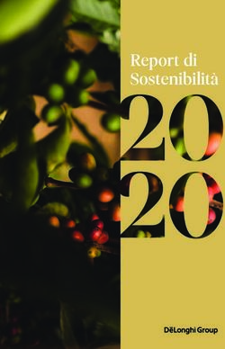 Report di Sostenibilità - De' Longhi Group