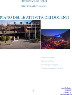 PIANO DELLE ATTIVITÀ DEI DOCENTI - LICEO CAMILLO GOLGI ANNO SCOLASTICO 2021-2022 - Breno