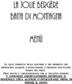 La Jolie Berg&egrave;re Baita di montagna Men&ugrave;