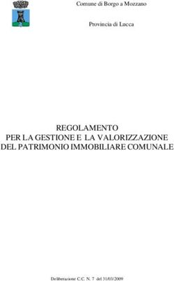 REGOLAMENTO PER LA GESTIONE E LA VALORIZZAZIONE DEL PATRIMONIO IMMOBILIARE COMUNALE - Comune di Borgo a Mozzano Provincia di Lucca