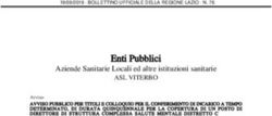 Enti Pubblici Aziende Sanitarie Locali ed altre istituzioni sanitarie