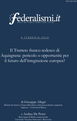 Il Trattato Franco-tedesco Di Aquisgrana: Pericolo O Opportunità Per Il ...