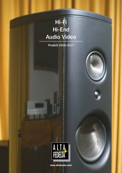 Hi-Fi Hi-End Audio Video - Prodotti 2016-2017 - www.afmerate.com
