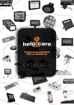 TECNOLOGIE ASSISTIVE PER LA DISABILITÀ