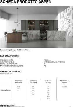 SCHEDA PRODOTTO ASPEN - Doimo Cucine