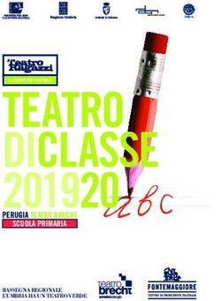 TEATRO DICLASSE 201920 - PERUGIA TEATRO BRECHT SCUOLA PRIMARIA - Fontemaggiore