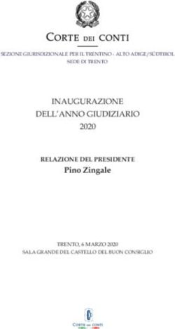 INAUGURAZIONE DELL'ANNO GIUDIZIARIO - Pino Zingale 2020
