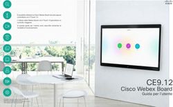 CE9.12 Cisco Webex Board Guida per l'utente