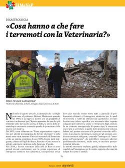 "COSA HANNO A CHE FARE I TERREMOTI CON LA VETERINARIA?" - SIMEVEP