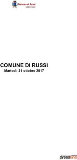 COMUNE DI RUSSI Marted&igrave;, 31 ottobre 2017